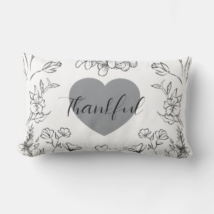 Personalisiert Bloom Print Modernes Schlafzimmer A Lendenkissen