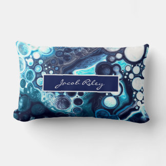 Personalisiert Blue Baby Baby Baby Lendenkissen