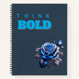 Personalisiert Blue Rose Liebe Custom Wedding & Li Notizbuch