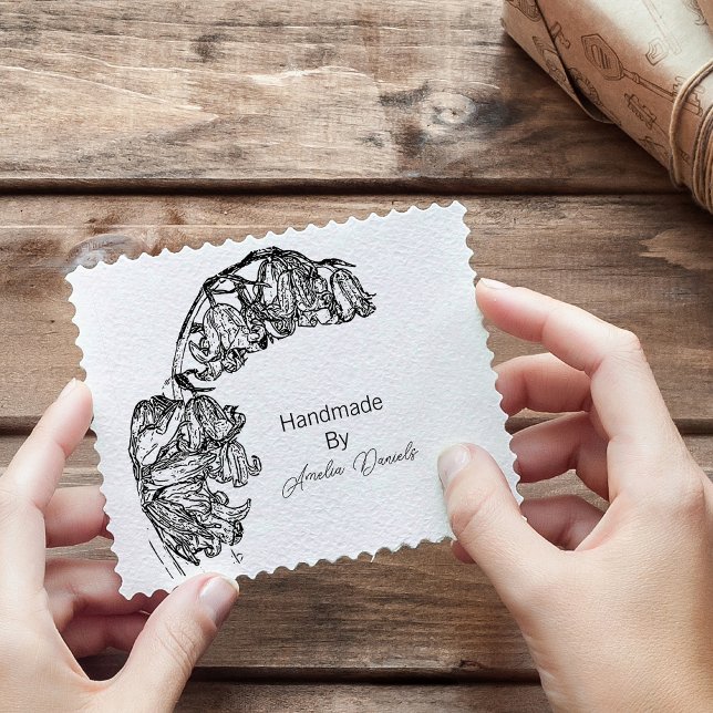 Personalisiert Bluebell Handmade von Gummistempel (Von Creator hochgeladen)