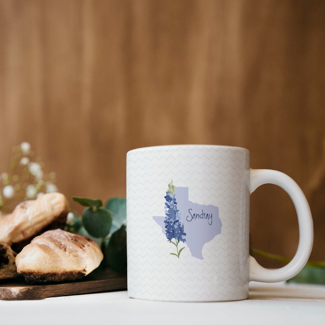 Personalisiert Bluebonnet Texas Kaffeetasse (Von Creator hochgeladen)