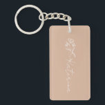 Personalisiert Blütenrosa Blumenbezeichnung Schlüsselanhänger<br><div class="desc">Dieser wunderschöne,  rot-rosa Schlüsselanhänger ist ein einzigartiges,  handgefertigtes und personalisiertes Geschenk,  das mit Ihrem Namen oder Ihrer Botschaft personalisiert werden kann. Es ist ein perfektes Geschenk für sich selbst oder einen Freund und ist perfekt zum Geburtstag,  Jubiläum oder Muttertag.</div>