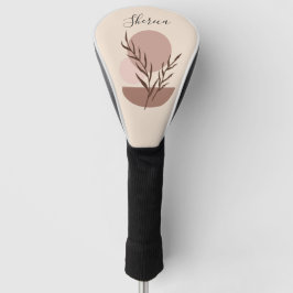 Personalisiert Boho Ästhetischer Golf Head Cover Headcover