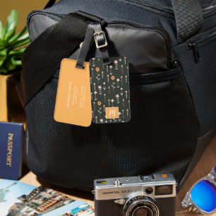 Personalisiert Boho Gepäckanhänger
