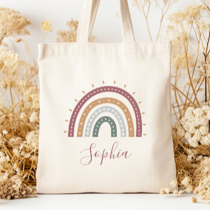 Personalisiert Boho Mutes Earth Tones Tragetasche