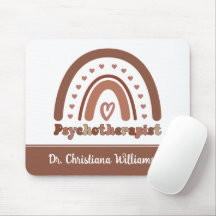 Personalisiert Boho Rainbow Psychotherapeut