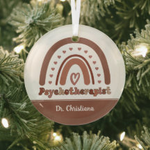 Personalisiert Boho Rainbow Psychotherapeut