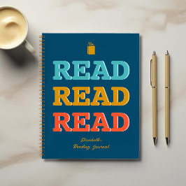 Personalisiert Book Lovers Reading Journal Notizbuch