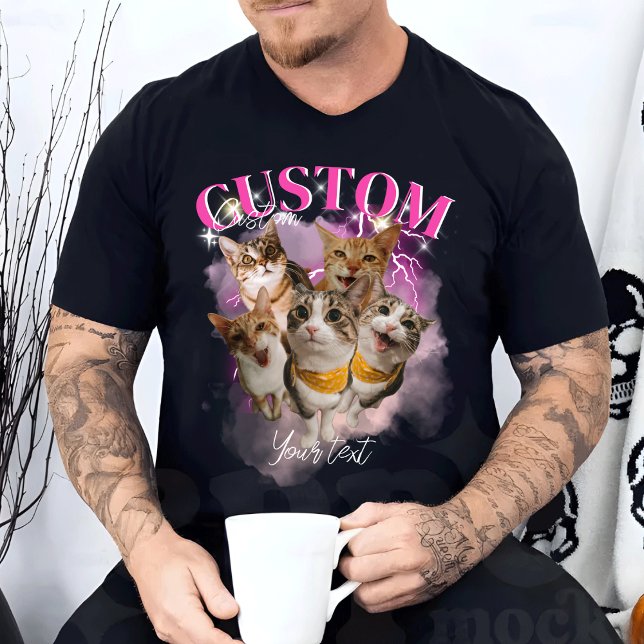 Personalisiert Bootleg Retro Vintag Funny Rap T-Shirt (Von Creator hochgeladen)