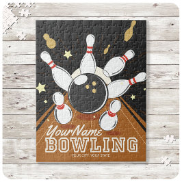 Personalisiert Bowler Strike Bowling Lanes Ball Bu