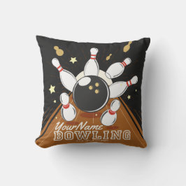 Personalisiert Bowler Strike Bowling Lanes Ball Bu Kissen