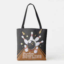 Personalisiert Bowler Strike Bowling Lanes Ball Bu Tasche