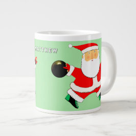 Personalisiert Bowling Holiday-Geschenk Jumbo-Tasse