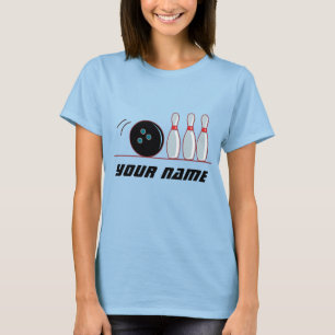Personalisiert Bowling Tee Shirt