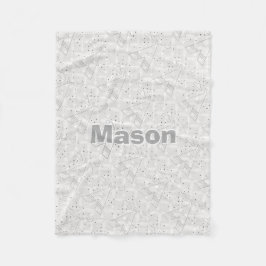 Personalisiert Boys Room Modernes Teepee Arrow Mus Fleecedecke