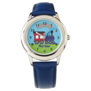 Personalisiert Boys Train Choo Choo Uhr von CBende