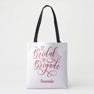 Personalisiert Bridal Brigade Bridesmaid Tasche