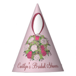 Personalisiert Bride Wedding Bouquet Brautparty Partyhütchen