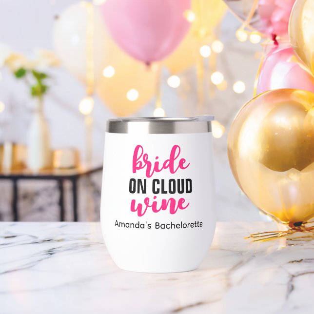 Personalisiert Bride Wine Junggeselinnen-Abschied  (Junggesellenabschied)