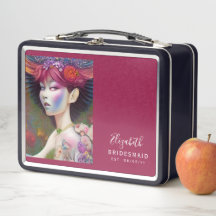 Personalisiert Bridesmaid Vorschlag Box Witchy