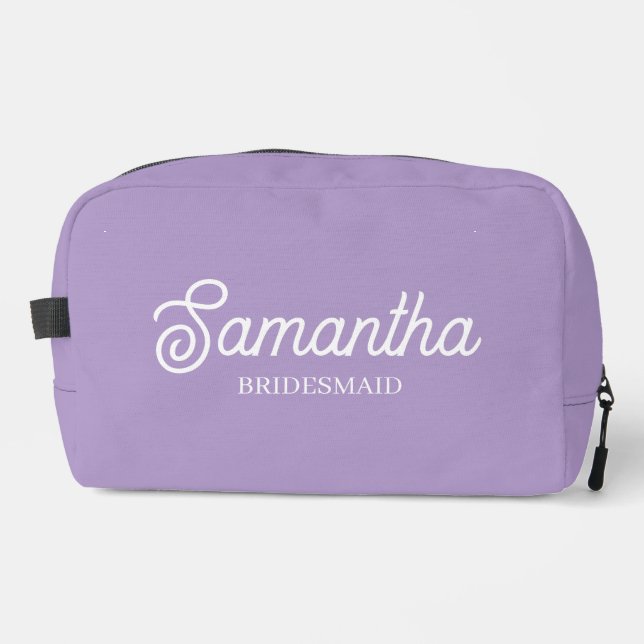 Personalisiert Bridesmaid Vorschlag Gift Bachelore Waschbeutel (Vorderseite)