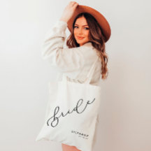Personalisiert Bridge Niedlich Script Tote Bag