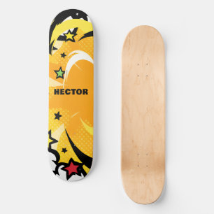 Personalisiert Bright Vivifarben Pop Kulturerlebni Skateboard