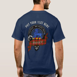 Personalisiert Bruce Clan Abzeichen Erwachsene T - T-Shirt
