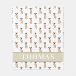 Personalisiert Brussels Griffon Fleecedecke