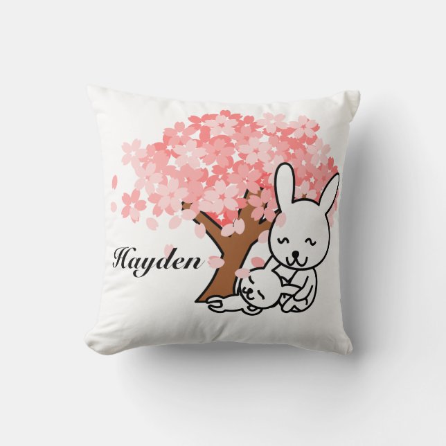 Personalisiert Bunny Kissen (Vorderseite)