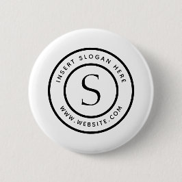 Personalisiert-Business-Monogramm Button