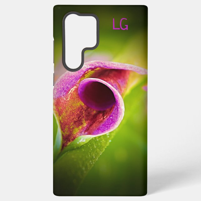 Personalisiert Calla Lily Blume Samsung Case Samsung Galaxy Hülle (Rückseite)