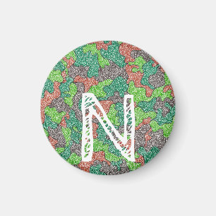 Personalisiert Camoflauge Magnet