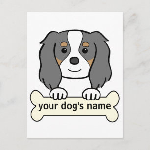 Personalisiert Cavalier Postkarte