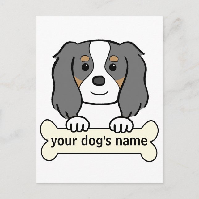 Personalisiert Cavalier Postkarte (Vorderseite)