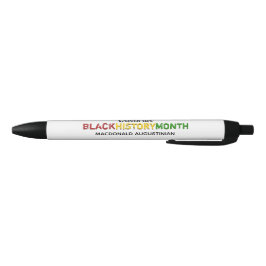 Personalisiert Celebrate BLACK GESCHICHTE MONAT Kugelschreiber