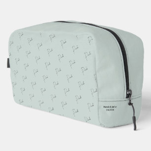 Personalisiert Chic Waschbeutel