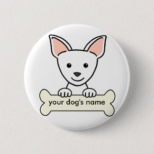 Personalisiert Chihuahua Button