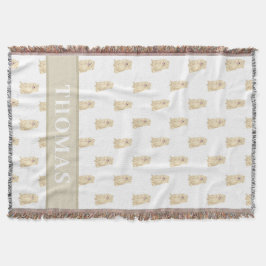 Personalisiert Chow Chow Chow Decke