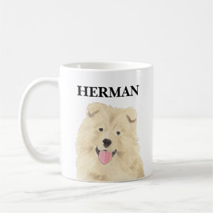 Personalisiert Chow Chow Chow Hund Kaffeetasse
