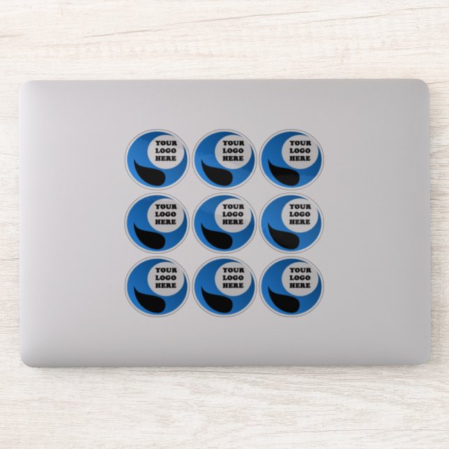 Personalisiert Clear-Logo-Aufkleber Aufkleber (Computer)