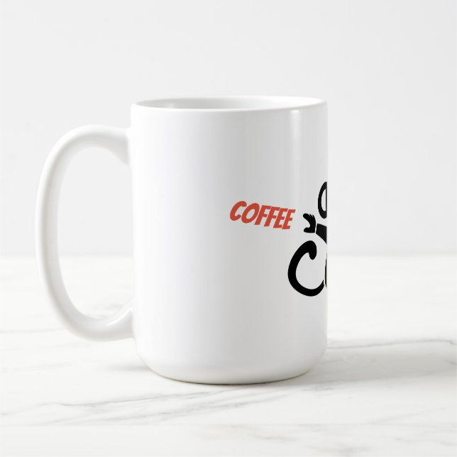Personalisiert Coffee Ninja Kaffee Tasse (Links)