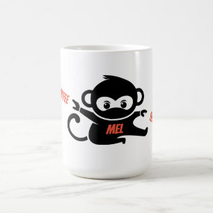 Personalisiert Coffee Ninja Kaffeetasse