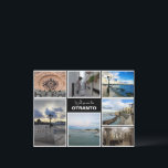 Personalisiert, Collage aus Otranto, Apulien, Ital Postkarte<br><div class="desc">Schöne Stadt Otranto,  Salento,  Apulien in Süditalien. Anpassbarer Text. Postkarte mit Ansicht Otranto</div>