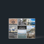 Personalisiert, Collage aus Otranto, Apulien, Ital Postkarte<br><div class="desc">Schöne Stadt Otranto,  Salento,  Apulien in Süditalien. Anpassbarer Text. Postkarte mit Ansicht Otranto</div>