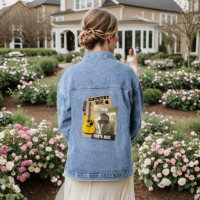 Personalisiert Country Music Denim Jacket