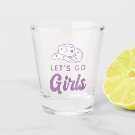 Personalisiert Cowgirl Hat Bachelorette Schnapsglas