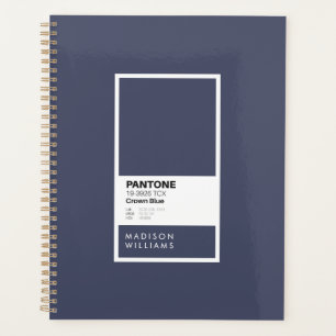 Personalisiert Crown Blue-Notebook   Individuelle  Planer