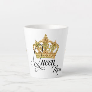 Personalisiert Crown Queen Mama Latte Tasse