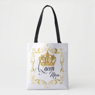 Personalisiert Crown Queen Mama - Tote Bag Tasche